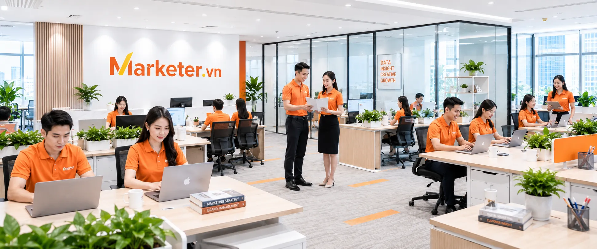 Click để chọn ảnh — bấm “Thay ảnh” mới mở Media Library Học viên được hướng dẫn theo lộ trình