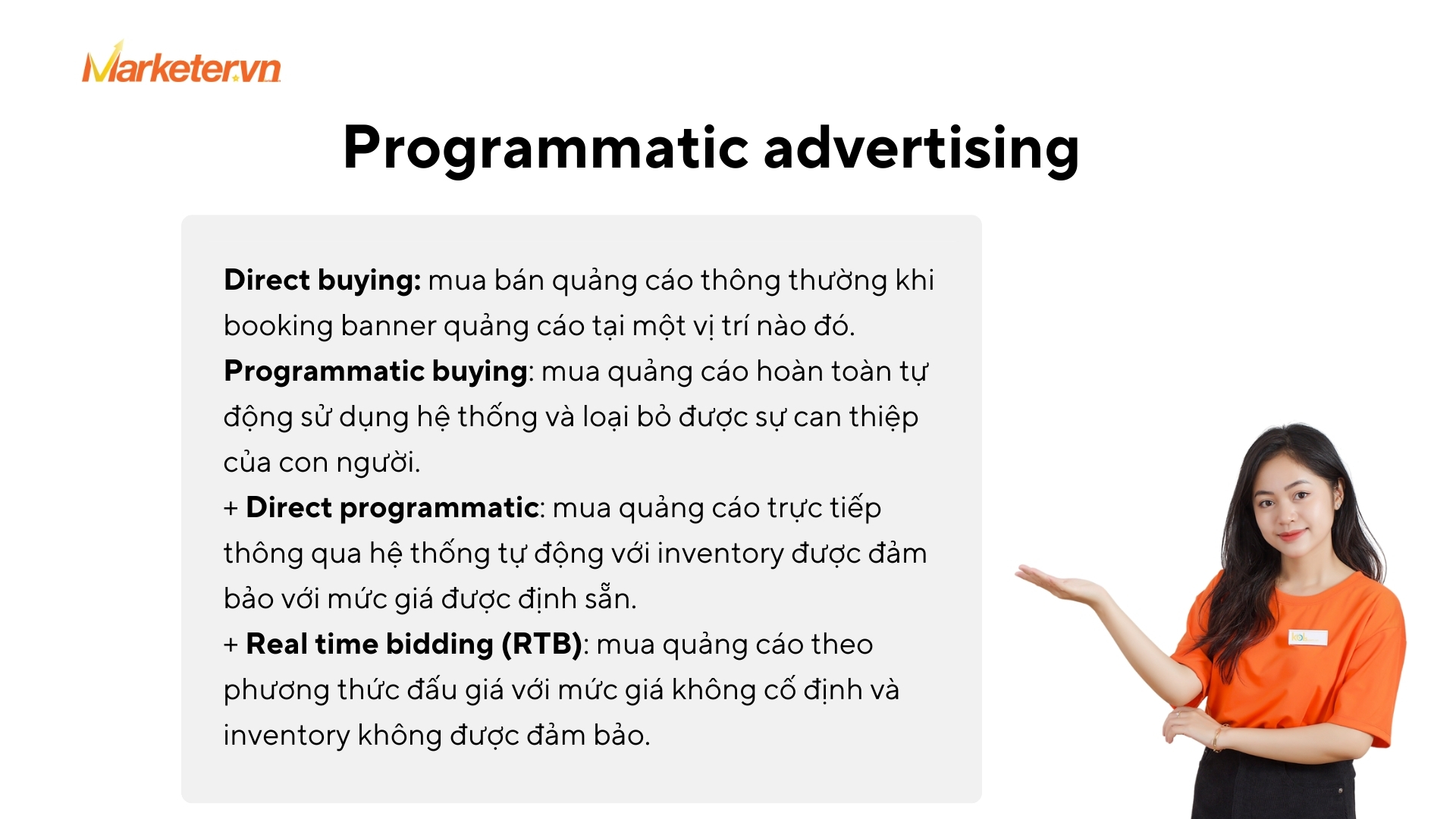 Programmatic advertising là gì và các hiểu nhầm